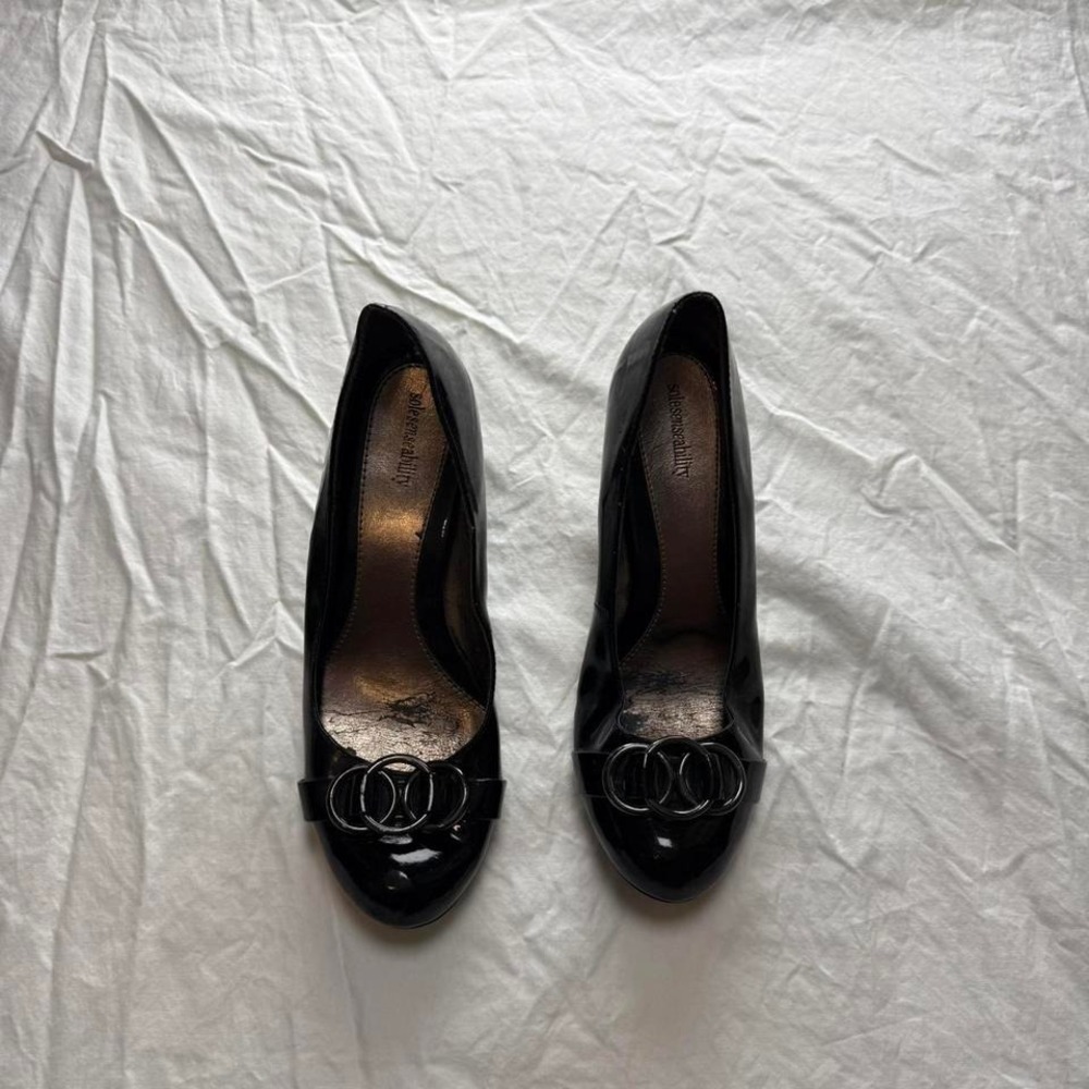 Solesensability Patent Leather Pumps Shoes Women Sz 9 M